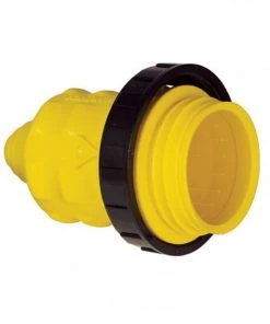 MARINCO 20A/30A Weatherproof Connector Cover with Threaded Ring