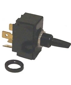 SIERRA Toggle Switch, On (1)-Off-On (1&2), DPDT