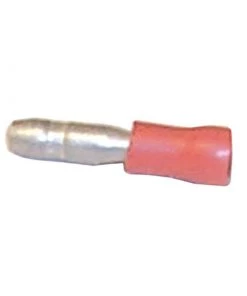 SIERRA 22-18 AWG Male Bullet Terminals, Red, 100-Pack