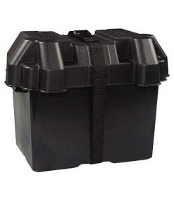 WEST MARINE Battery Box with Strap, Fits Group 27