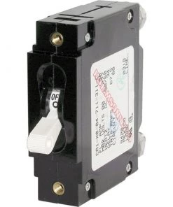 BLUE SEA SYSTEMS A-Series Single Pole White Toggle Circuit Breakers