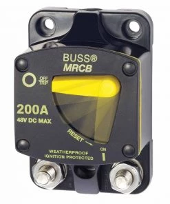 BLUE SEA SYSTEMS 187 Series Thermal 200A Circuit Breaker Surface Mount