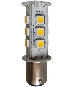 DR. LED Red Surface Mount Double Contact Bayonet LED Replacement Bulb