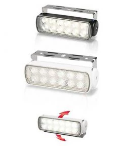 HELLA MARINE Sea Hawk LED Deck Floodlight Spot - Black Housing- 9-33V DC
