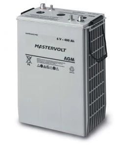 MASTERVOLT AGM 6/400 6-Volt Sealed Marine Battery