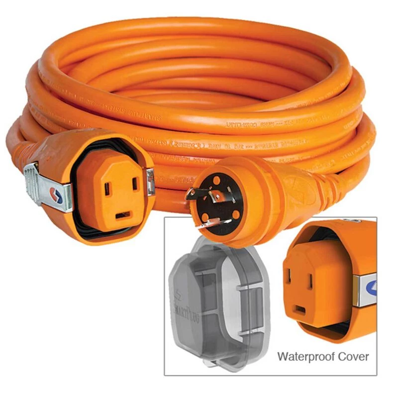 SMARTPLUG 25' Dual Configuration Cordset, 30A, Orange 1 SMARTPLUG 25' Dual Configuration Cordset, 30A, Orange