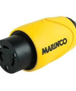 MARINCO Straight Adapter, 20A 125V Male to 30A 125V Female