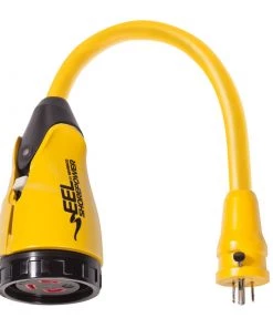 MARINCO EEL Pigtail Adapter, 15A 125V Male to 30A 125V Female