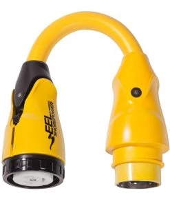MARINCO EEL Pigtail Adapter, 50A 125/250V Male to 50A 125V Female