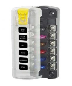 BLUE SEA SYSTEMS ST Blade 6-Position Fuse Block