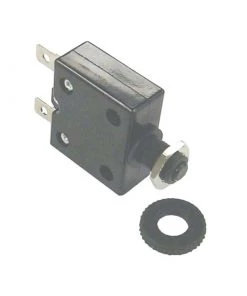 SIERRA Push Button Circuit Breaker, Resettable, 3A