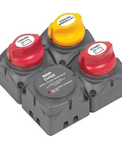 BEP MARINE Square Battery Distribution Cluster for Single Engine