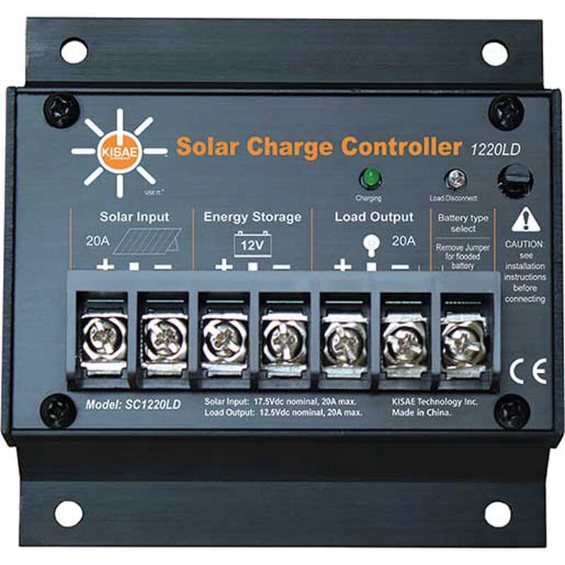 KISAE TECHNOLOGY SC1220LD Solar Charge Controller 1 KISAE TECHNOLOGY SC1220LD Solar Charge Controller