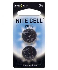 NITE IZE Nite Cell 2032 Replacement Batteries, 2 Pack