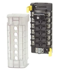 BLUE SEA SYSTEMS ST CLB Circuit Breaker Block, 6 Independent Positions