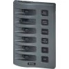 BLUE SEA SYSTEMS WeatherDeck&reg; Waterproof Switch Panel, Six-Position
