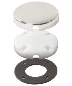 BLUE SEA SYSTEMS Side Entry CableClam with Stainless Steel Dress Cap