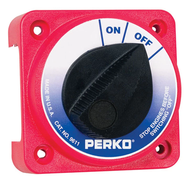 PERKO Compact Medium-Duty On/Off Battery Switch 1 PERKO Compact Medium-Duty On/Off Battery Switch