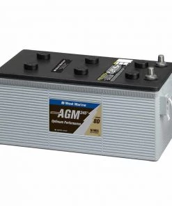WEST MARINE Group 8D Dual-Purpose AGM Battery, 245 Amp Hours
