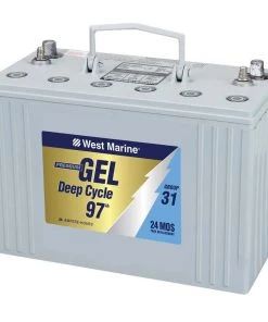 WEST MARINE Group 31 Gel Deep Cycle Marine Gel Battery, 97 Amp Hours