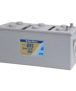 WEST MARINE Group 4D Gel Deep Cycle Marine Gel Battery, 183 Amp Hours