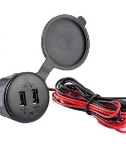 POLY-PLANAR Waterproof Dual-Port USB Charger