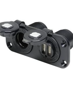 WEST MARINE Combination 12V Outlet and Dual USB Outlet