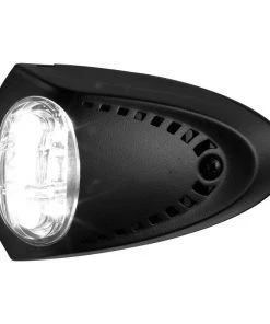 ATTWOOD Surface-Mount LED Docking Lights, Black Aluminum Case