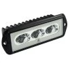 LUMITEC LIGHTING Capri Flush-Mount Floodlight, Black Housing