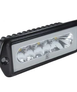 LUMITEC LIGHTING Capri2 - Flush Mount LED Flood Light, Black Finish, White/Blue Dimming