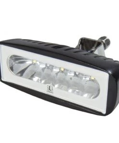 LUMITEC LIGHTING Caprera2 LED Floodlight, Black Case, White/Blue LED