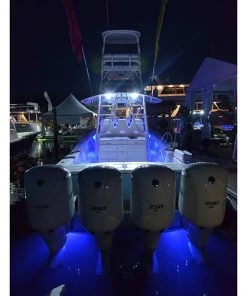 LUMITEC LIGHTING Caprera2 LED Floodlight, Black Case, White/Blue LED -Marine Electrical sale 15949506 5 1500.15102018120020