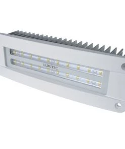 LUMITEC LIGHTING Maxillume2 Flush Mount LED Flood Light, White Finish, White Dimming