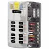BLUE SEA SYSTEMS ST Blade Split Bus Fuse Block with Negative Bus and Cover
