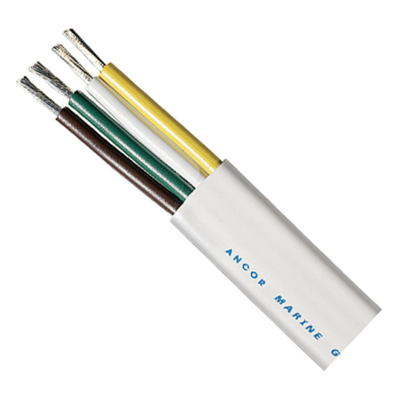 ANCOR 16/4 Flat Trailer Cable, 100' Spool 1 ANCOR 16/4 Flat Trailer Cable, 100' Spool