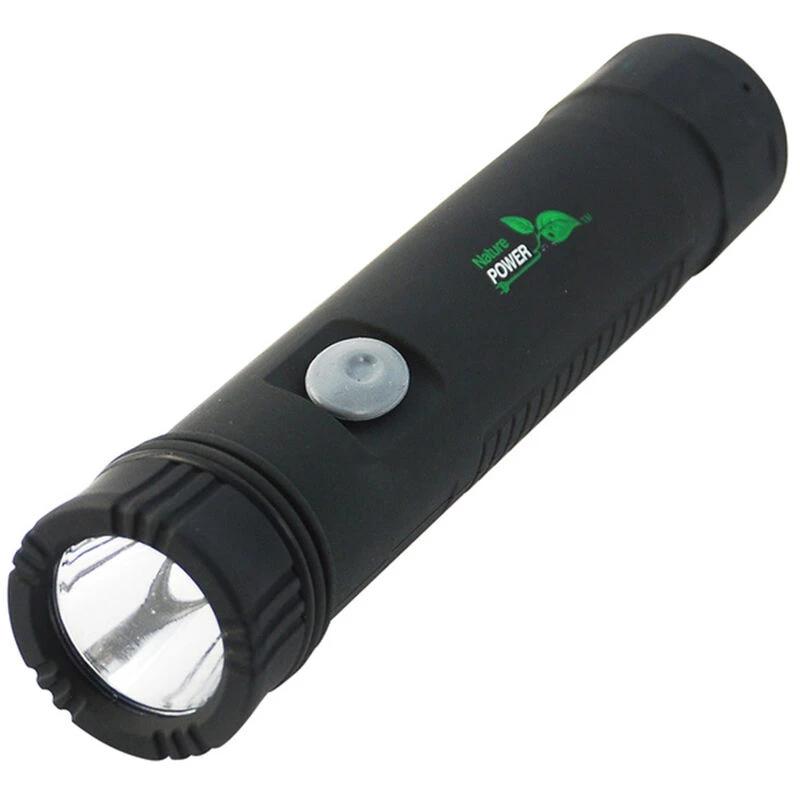 NATURE POWER Rechargeable LED Flashlight with Li-Ion Power Bank 2 NATURE POWER Rechargeable LED Flashlight with Li-Ion Power Bank - Image 2