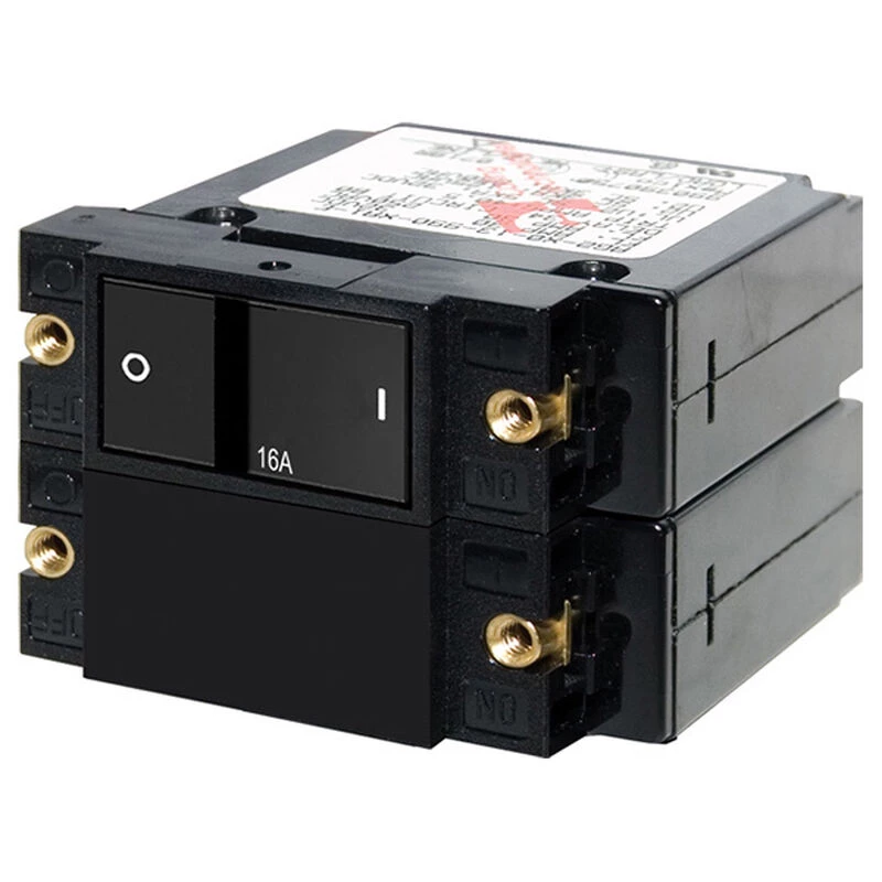 BLUE SEA SYSTEMS A-Series Flat Rocker Circuit Breakers, Double Pole 3 BLUE SEA SYSTEMS A-Series Flat Rocker Circuit Breakers, Double Pole - Image 3