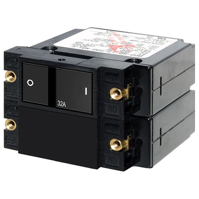 BLUE SEA SYSTEMS A-Series Flat Rocker Circuit Breakers, Double Pole 6 BLUE SEA SYSTEMS A-Series Flat Rocker Circuit Breakers, Double Pole - Image 6