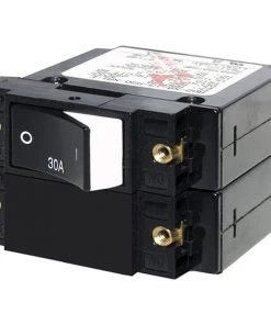 BLUE SEA SYSTEMS A-Series Double Pole Raised Rocker Circuit Breakers