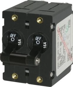 BLUE SEA SYSTEMS A-Series Black Toggle Double Pole Circuit Breakers 5 BLUE SEA SYSTEMS A-Series Black Toggle Double Pole Circuit Breakers -Marine Electrical sale 16931925 LRG