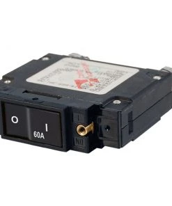 BLUE SEA SYSTEMS C-Series Flat Rocker Circuit Breakers, Single Pole -Marine Electrical sale 16932006 LRG