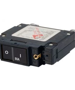 BLUE SEA SYSTEMS C-Series Flat Rocker Circuit Breakers, Single Pole -Marine Electrical sale 16932014 LRG