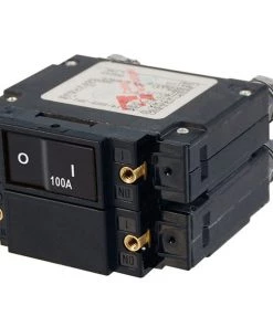 BLUE SEA SYSTEMS C-Series Double Pole Flat Rocker Circuit Breakers