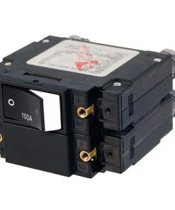 BLUE SEA SYSTEMS C-Series Double Pole Raised Rocker Circuit Breakers