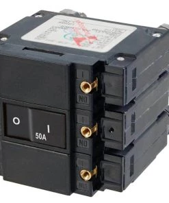 BLUE SEA SYSTEMS C-Series Triple Pole Flat Rocker Circuit Breakers -Marine Electrical sale 16932188 1500