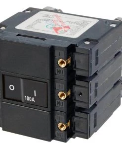 BLUE SEA SYSTEMS C-Series Triple Pole Flat Rocker Circuit Breakers