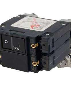 BLUE SEA SYSTEMS C-Series Double Pole Flat Rocker Circuit Breakers -Marine Electrical sale 16932451 LRG