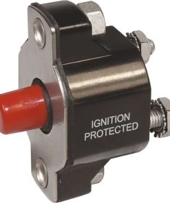 BLUE SEA SYSTEMS Medium-Duty Push-Button Reset-Only Circuit Breakers 8 BLUE SEA SYSTEMS Medium-Duty Push-Button Reset-Only Circuit Breakers -Marine Electrical sale 16932493 LRG