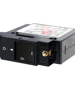 BLUE SEA SYSTEMS A-Series Restricted-Off Flat Rocker Circuit Breakers, Single Pole -Marine Electrical sale 16932642 LRG