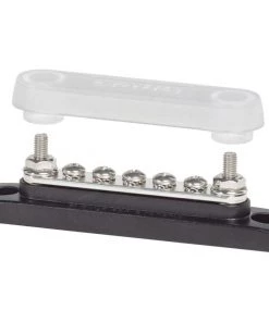 BLUE SEA SYSTEMS Common 100A 5-Gang Mini BusBar w/Cover